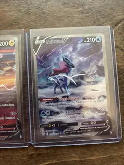 Pokemon TCG Crown Zenith Suicune v (GG38) Raikou v (GG41) Entei v (GG36) - Image 4