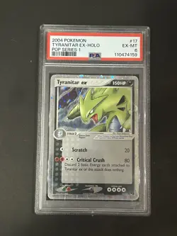 Pokemon Tyranitar ex 2004 POP Series 1 #17 PSA 6 - Image 1