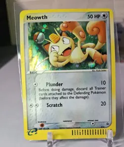 Read Meowth 013 - Promo Pokemon TCG (Nintendo Black Star Promos 13) - 2003 MP-HP - Image 1