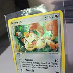 Read Meowth 013 - Promo Pokemon TCG (Nintendo Black Star Promos 13) - 2003 MP-HP - Image 3