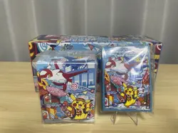 Pokemon Center Fukuoka Special Box Supplies No Promo Pikachu Deck Box & Sleeves - Image 1