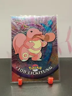 2000 Pokemon TV Animation #108 Lickitung! Topps Chrome Series 2 - Image 1