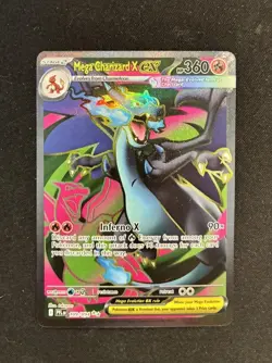 Pokemon TCG Holo Ultra Rare Full Art Charizard Phantasmal Flames 109/094 - Image 1