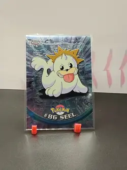2000 TOPPS Chrome Pokemon Seel #86 TV Animation - Series 2 - Image 1