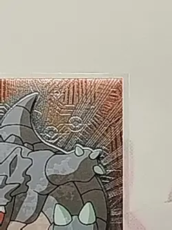 2000 TOPPS Chrome Pokemon Rhydon #112 Animation Series 2 - Image 2