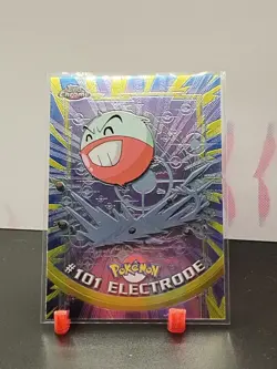 2000 Topps Chrome Pokemon Series 2 #101 Electrode - Image 1