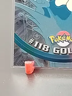 2000 Topps Chrome Pokemon Series 2 Goldeen #118 - Image 4