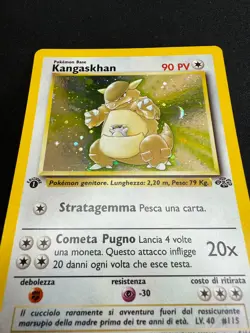 Pokemon Kangaskhan 5/64 Jungle Rara Holo Prima Edizione Wizards IT Carte Vintage - Image 4