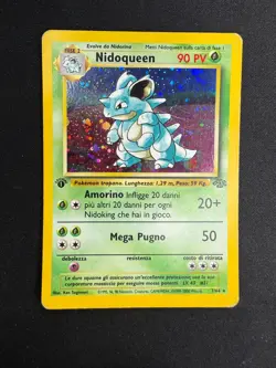 Pokemon Nidoqueen 7/64 Jungle Rara Holo Prima Edizione Wizards ITA Vintage - Image 1