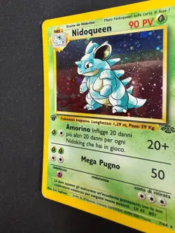 Pokemon Nidoqueen 7/64 Jungle Rara Holo Prima Edizione Wizards ITA Vintage - Image 4