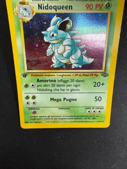 Pokemon Nidoqueen 7/64 Jungle Rara Holo Prima Edizione Wizards ITA Vintage - Image 5
