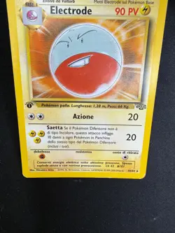Pokemon Electrode 18/64 Jungle Rara Prima Edizione Wizards ITA Carte Vintage - Image 3
