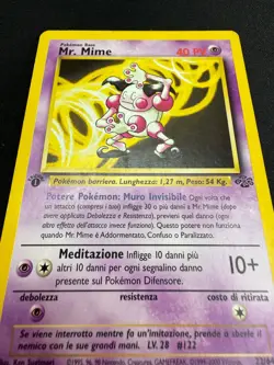 Pokemon Mr. Mime 22/64 Jungle Rara Prima Edizione Wizards ITA Carte Vintage - Image 4