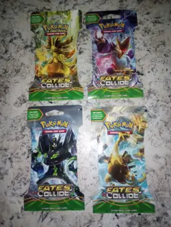 Pokemon TCG XY Fates Collide ONE Random Booster Pack New/Sealed - Image 1