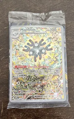 Pokemon Sealed Magneton SVP 159 Surging Sparks Full Art Holo Black Star Promo - Image 1
