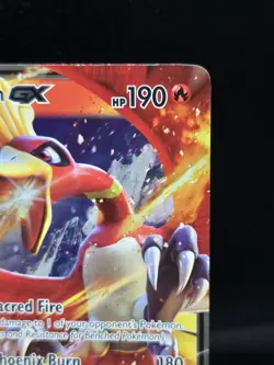 Pokemon Ho-Oh GX Burning Shadows 21/147 Ultra Rare Holo Full Art Near Mint - Image 3