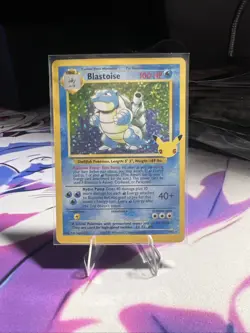 Blastoise 2/102 Near Mint Celebrations Holo Pokemon - Image 1