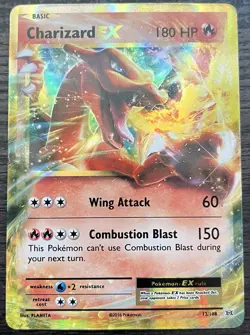 Charizard EX 12/108 Pokemon TCG XY Evolutions Holo MINT NM - Image 1