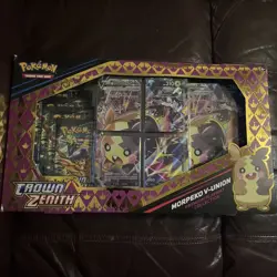 SEALED Pokemon Crown Zenith Morpeko V-UNION Premium Playmat Collection - Image 1