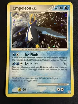 Empoleon 4/130 Pokemon Diamond & Pearl Holo MP - Image 1