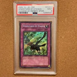 YUGIOH PSA 9 2006 Windstorm of Etaqua SOI-ENSE3 Secret Rare Promo YU-GI-OH! - Image 5