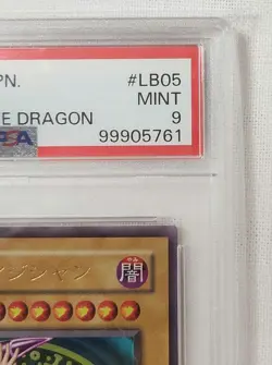 Yugioh Japanese PSA9 Dark Magician Ultra Rare Second Edition LB-05 - Image 3