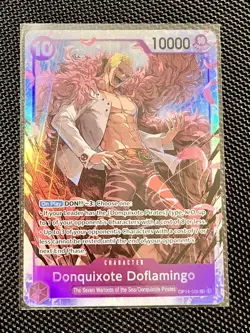 One Piece THE AZURE SEA'S SEVEN - DONQUIXOTE DOFLAMINGO SR OP14-069 ENGLISH CCG - Image 1