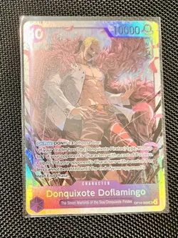 One Piece THE AZURE SEA'S SEVEN - DONQUIXOTE DOFLAMINGO SR OP14-069 ENGLISH CCG - Image 3