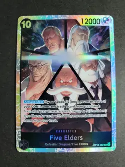Five Elders OP13-082 SR Super Rare One Piece Carrying on His Will - Image 1