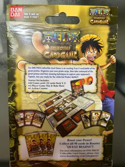 4 Decks of 2005 One Piece CCG The Quest Begins Starter Decks shown in picture - Image 2