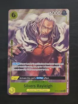 Silvers Rayleigh OP14-108 - One Piece The Azure Sea's Seven Dash Pack - Image 1