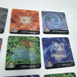 POKEMON ARTBOX - 1999 PREMIER EDITION ACTION FLIPZ 3D CARDS LOT OF 16 FLIPZ - Image 3