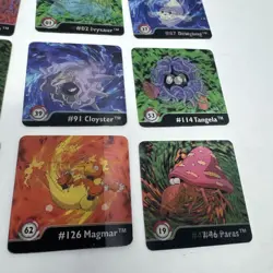 POKEMON ARTBOX - 1999 PREMIER EDITION ACTION FLIPZ 3D CARDS LOT OF 16 FLIPZ - Image 4