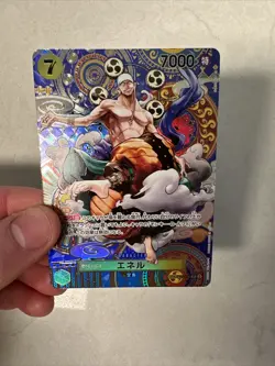 Enel OP05-100 SP Parallel SR Awakening of The New Era One Piece Card Japanese NM - Image 3