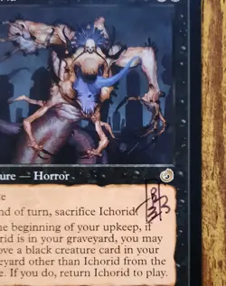 MTG Ichorid - Signed (rk Post) -Torment Magic the Gathering Card #65 - Image 2