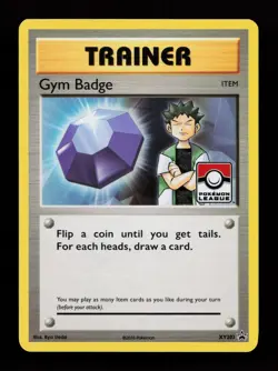 Gym Badge (Brock) XY203 Promo XY Promos Pokemon Card - Image 1