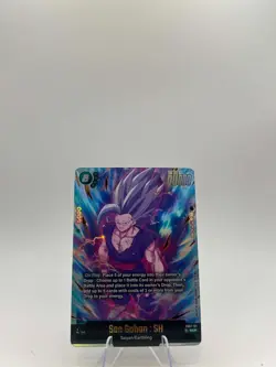Bandai Dragon Ball Super Card Game Son Gohan SH FB07-121 Foil SCR Battle - Image 1