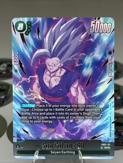 Bandai Dragon Ball Super Card Game Son Gohan SH FB07-121 Foil SCR Battle - Image 1