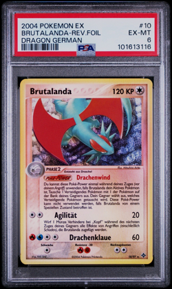 Brutalanda (Salamence) Reverse Foil + Regular Holo Pokemon Card EX Dragon PSA 6 - Image 2