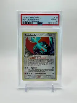 Brutalanda (Salamence) Reverse Foil + Regular Holo Pokemon Card EX Dragon PSA 6 - Image 4