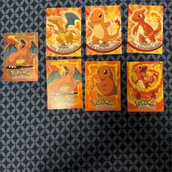 Charizard Evolution Set (3) Topps Pokemon Holo Charmander - Cards - NM/LP - Image 1