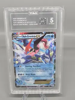 Ash Greninja EX XY133 Promo Card TAG 5 - Image 1