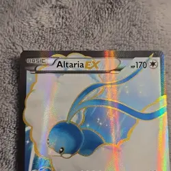 Pokemon TCG Altaria-EX Full Art Holo Card 123/124 Ultra Rare - Image 3