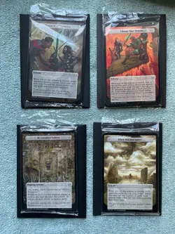 MTG Duskmourn Archenemy COMPLETE SET 40 Cards Sealed Magic Gathering Oversized - Image 1