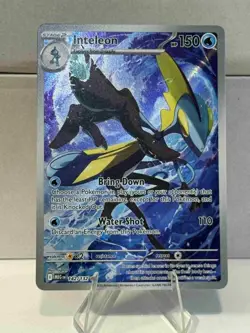 Pokemon TCG Inteleon 142/132 Mega Evolution Illustration Rare Card - Near Mint - Image 1