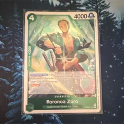 Bandai Roronoa Zoro PRB02-006 Promo Lot (2) One Piece Card Game English - Image 1