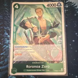 Bandai Roronoa Zoro PRB02-006 Promo Lot (2) One Piece Card Game English - Image 2