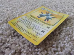 Magneton Holo Holographic Pokemon Card TCG 1999 Unlimited Base Set Rare 9/102 NM - Image 3