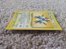 Magneton Holo Holographic Pokemon Card TCG 1999 Unlimited Base Set Rare 9/102 NM - Image 4