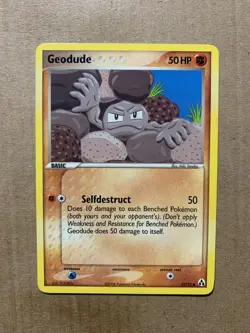 Geodude 53/92 EX Legend Maker - Common Pokemon Card - NM/Mint - Image 1
